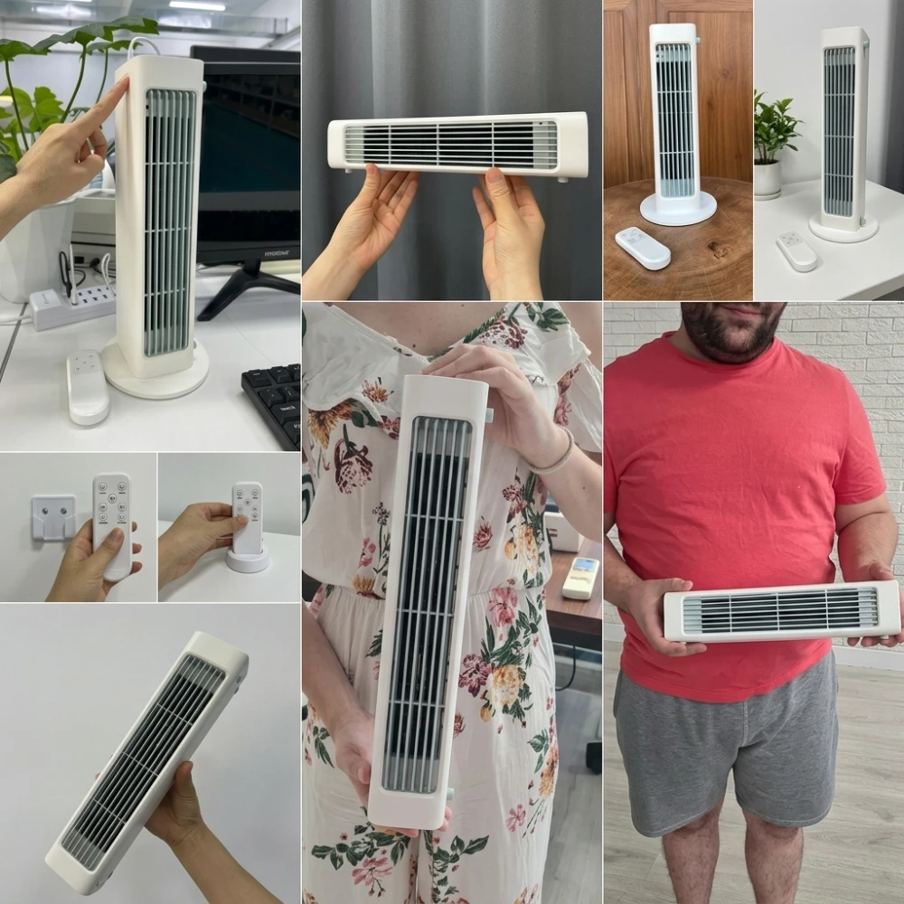 BreezaMax customers showing the product